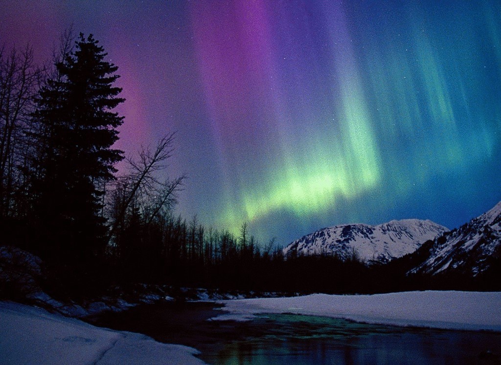 Северное сияние, как и почему?