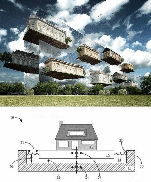 Создатели ховерборда планируют научить дома летать во время землетрясений