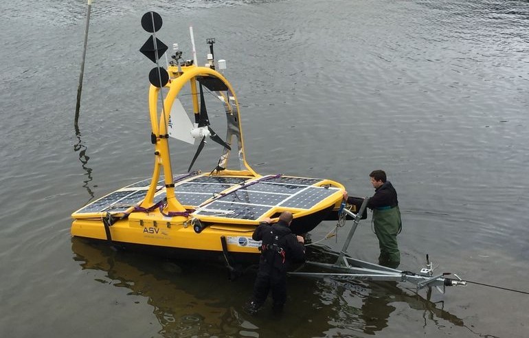 Автономный катамаран отправился исследовать Кельтское море