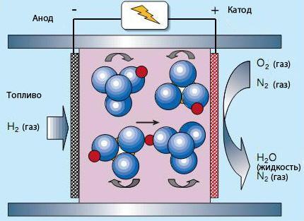 Топливные элементы: виды и принцип работы 