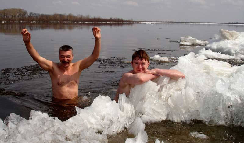 Как начать плавать в холодной воде  