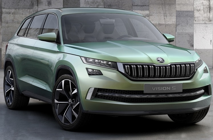 Гибридный кроссовер VisionS от Skoda  