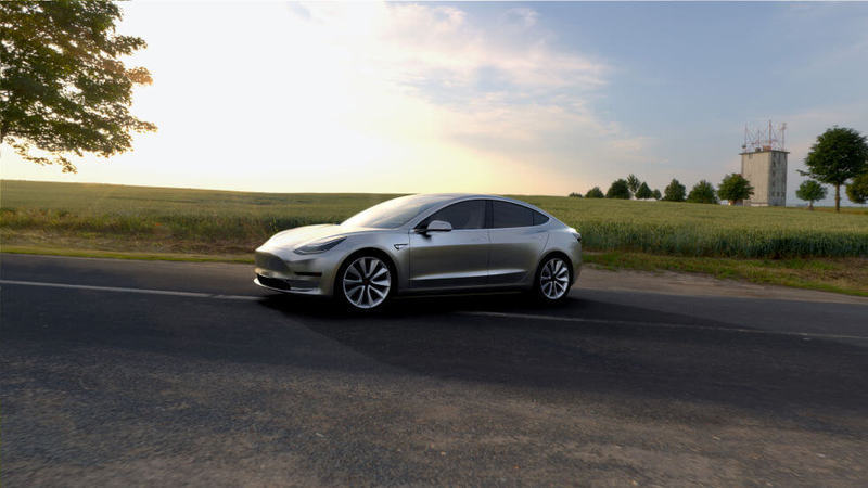 Официально представлена Tesla Model 3 