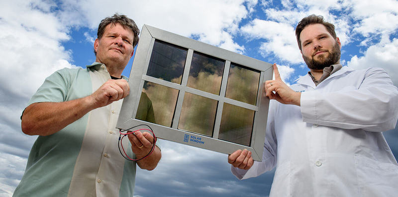 SolarWindow: электричество из солнечного и искусственного света