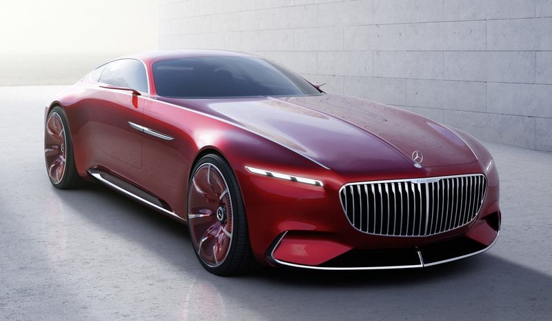 Проект шестиметрового электрокара Vision Mercedes-Maybach 6