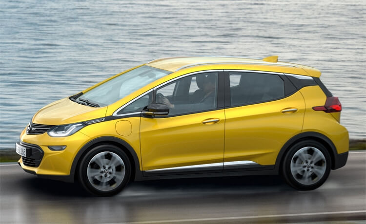 Электромобиль Opel Ampera-e предстал на Парижском автосалоне