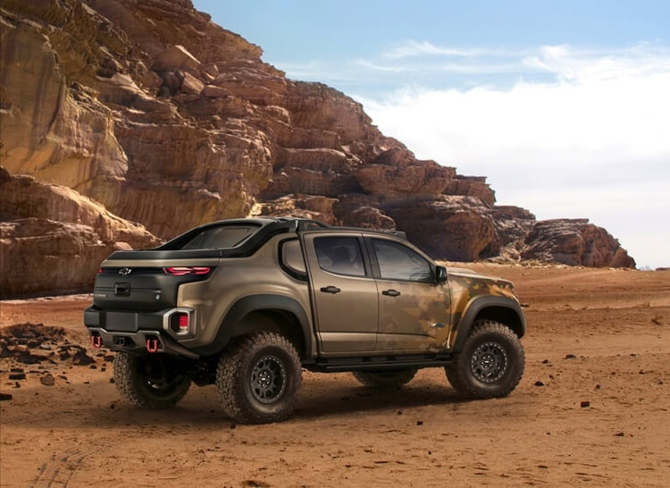 Chevrolet Colorado ZH2: внедорожник на топливных элементах