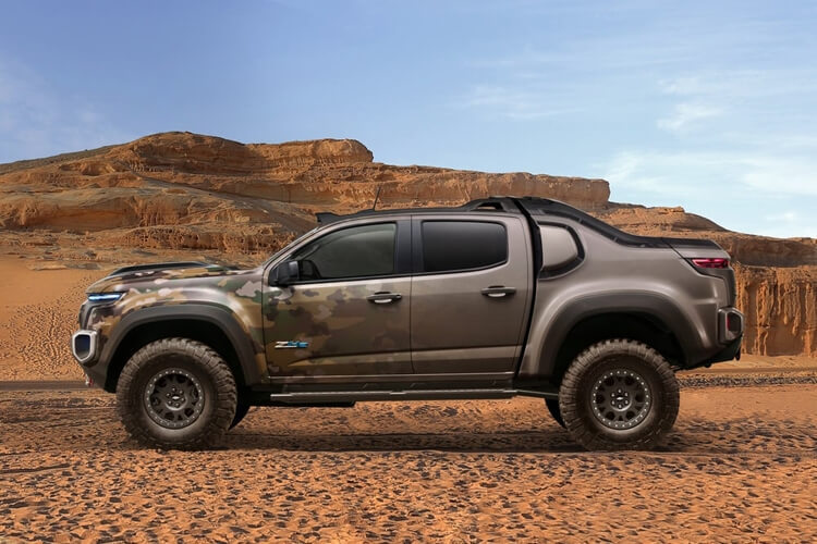 Chevrolet Colorado ZH2: внедорожник на топливных элементах