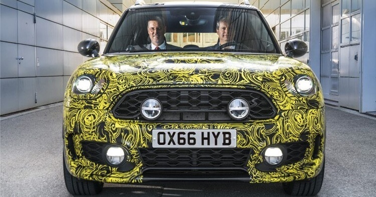 Компактный кроссовер MINI Countryman выйдет в гибридной версии