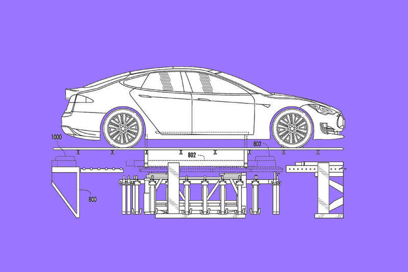 Tesla показала автоматизированную систему замены батарей электрокаров