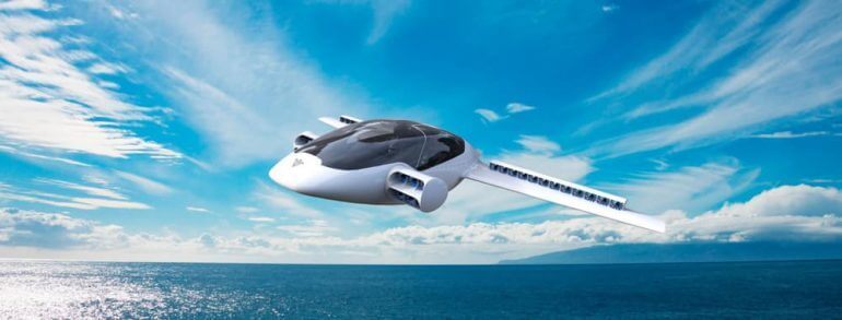 Компактный электросамолет VTOL