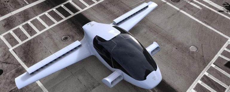 Компактный электросамолет VTOL