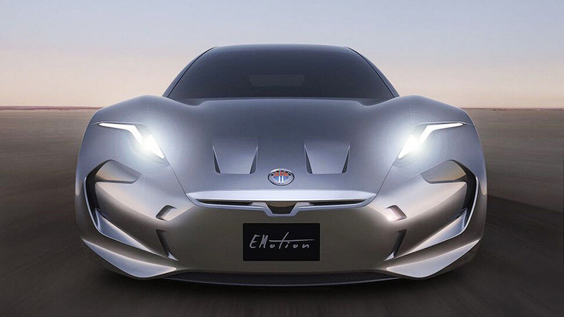 Fisker показал новый снимок карбон-алюминиевого электрокара