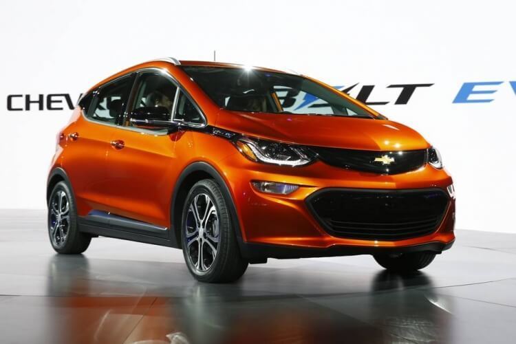 Начались продажи «народного» электромобиля Chevrolet Bolt