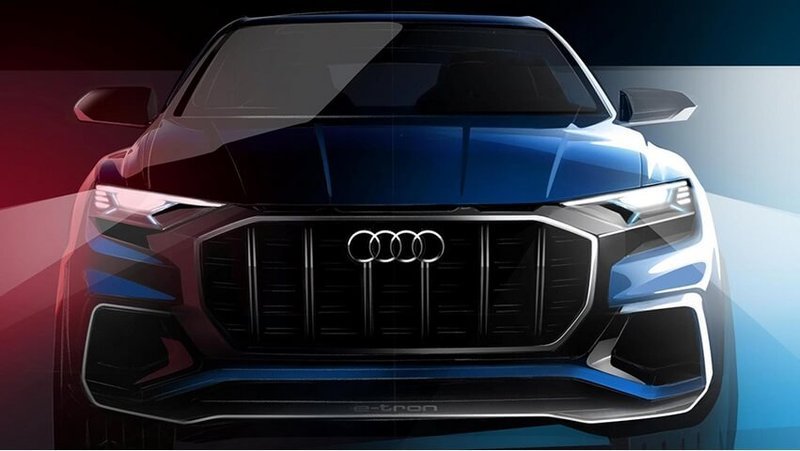 Электрокроссовер Audi Q8 e-tron дебютирует на Детройтском автосалоне