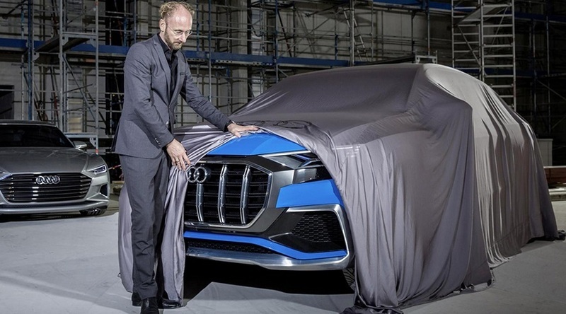 Электрокроссовер Audi Q8 e-tron дебютирует на Детройтском автосалоне