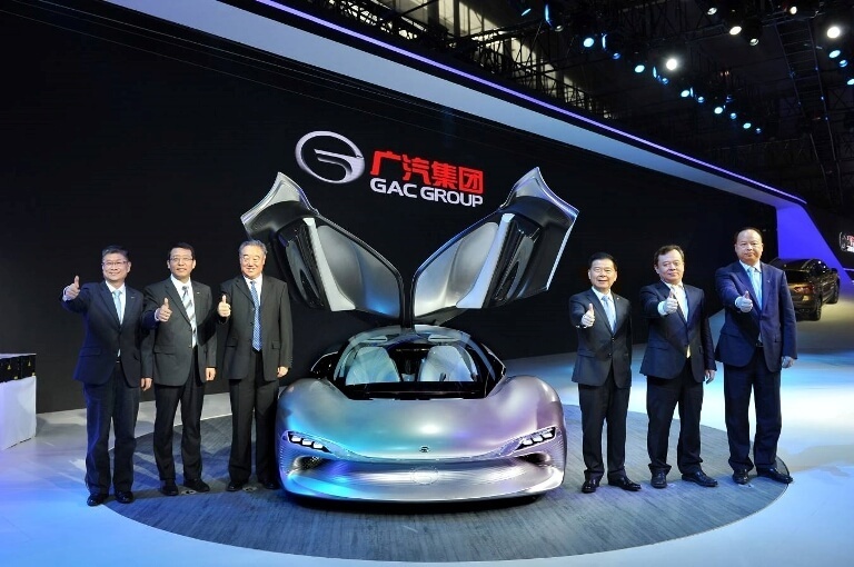 GAC Motor представила электрический суперкар EnLight 