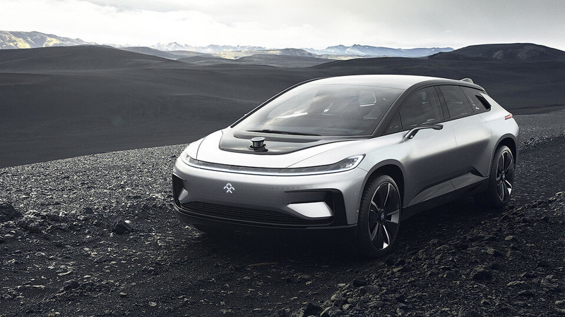 Фирма Faraday Future представила 1050-сильный электрокроссовер