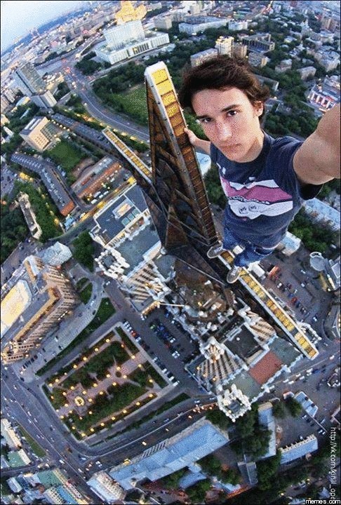 21 самых экстремальных Selfie