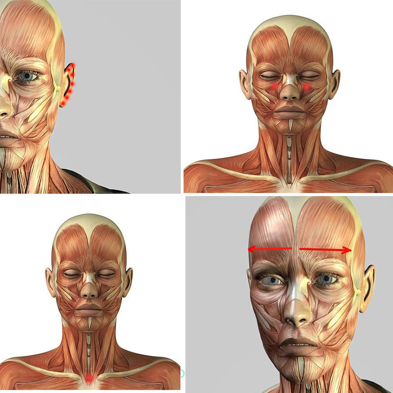 Нажимайте на эти точки, чтобы избавится от лишнего веса и стать моложе