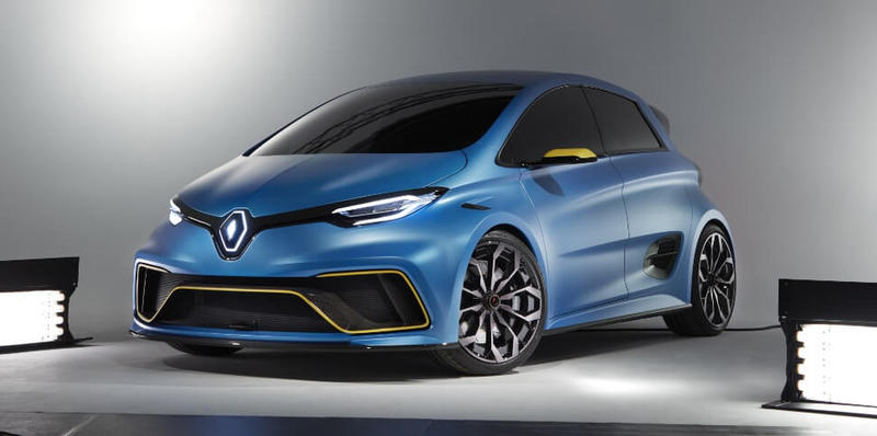 Renault представил спортивный электромобиль ZOE e-Sport Concept