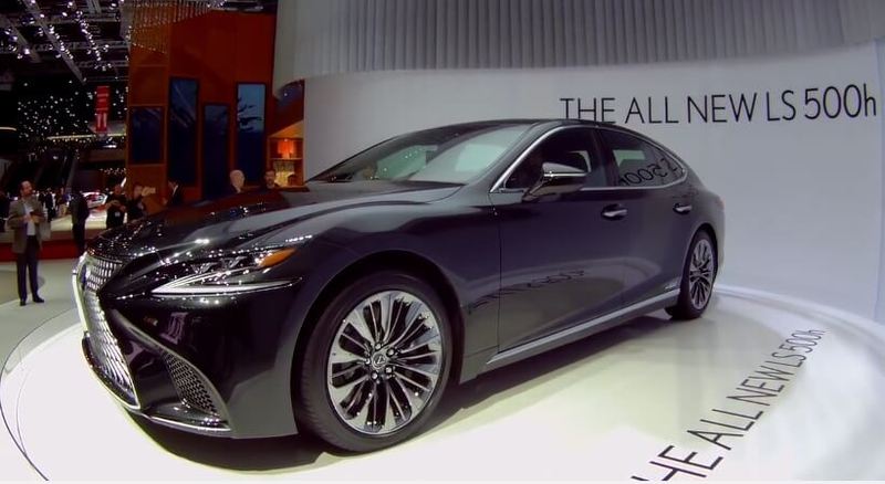 Новый гибрид Lexus LS 500h станет конкурентом Tesla