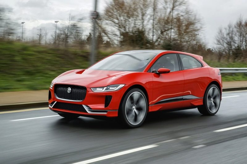 Jaguar протестировал спортивный кроссовер I-PACE на дорогах Лондона 