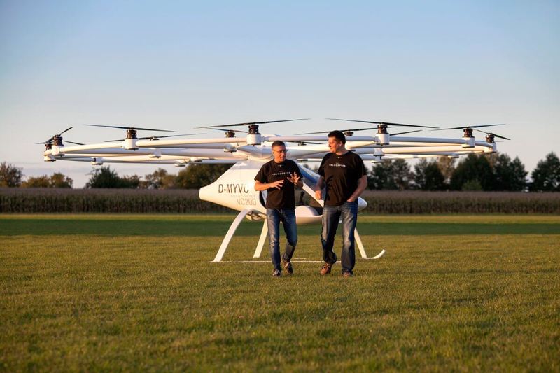 Летающее такси от E-VOLO начнут испытывать в следующем году