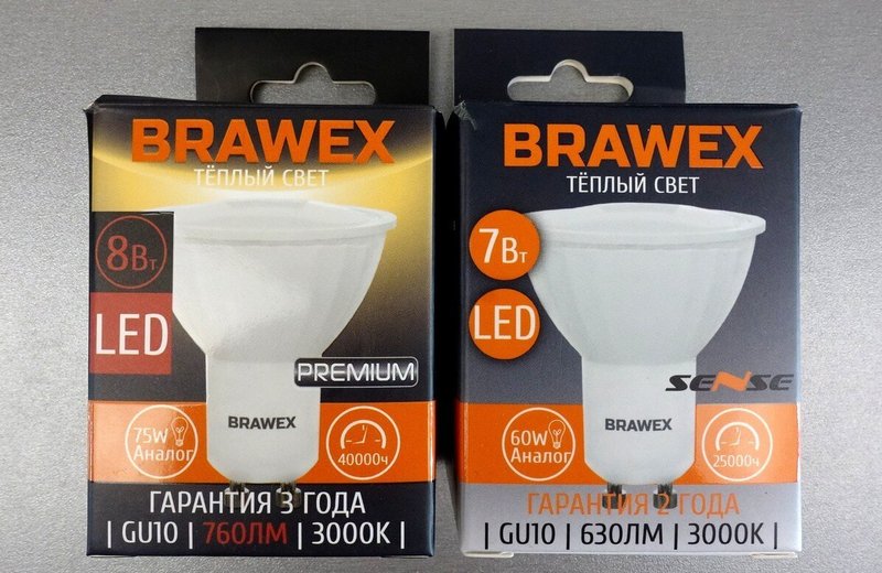 Светодиодные лампы Brawex