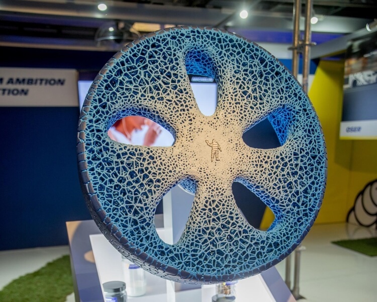 Michelin показала шину будущего Visionary Concept