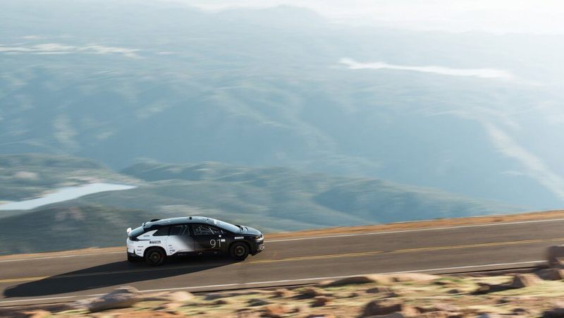 Электромобиль Faraday Future FF91 установил новый рекорд