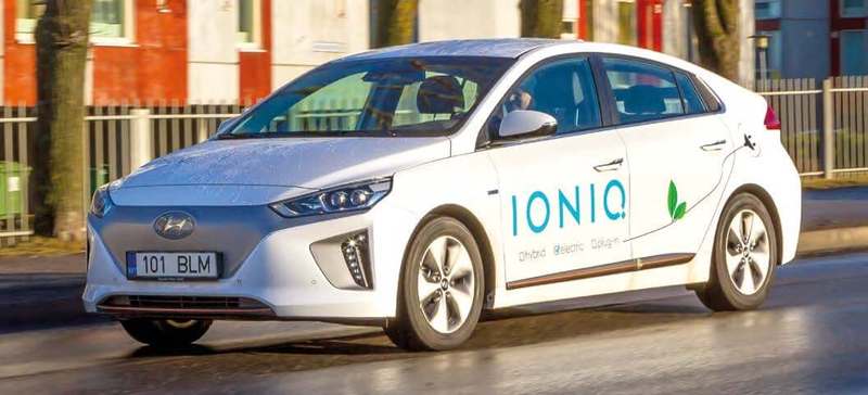 Hyundai Ioniq Electric первый тест-драйв