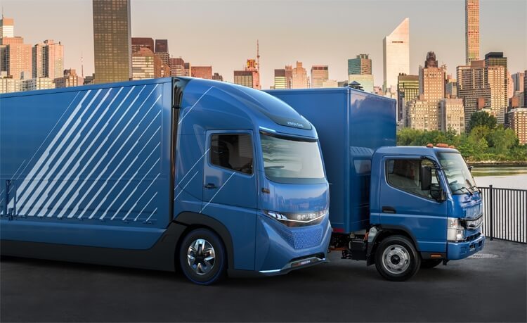 Концерн Daimler показал тяжёлый грузовик E-Fuso Vision One на электротяге