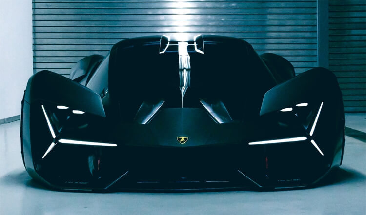 Концептуальный электрический суперкар Lamborghini Terzo Millennio