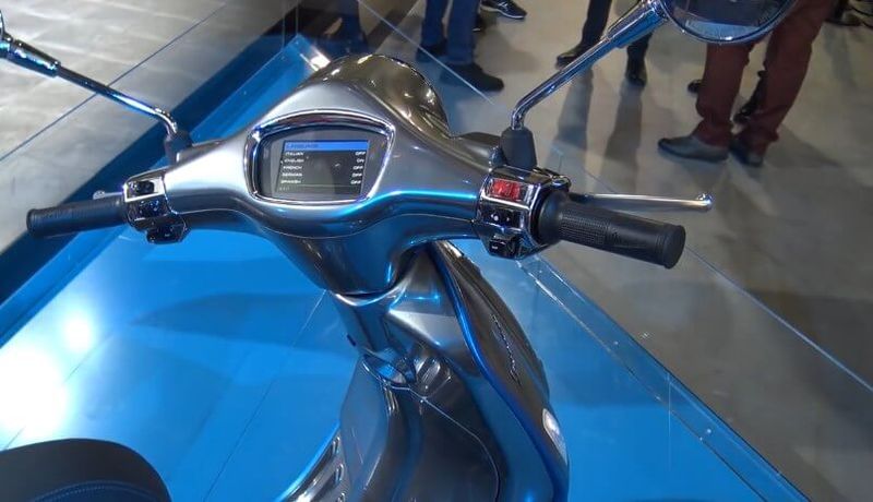 Vespa раскрыла характеристики электроскутера Elettrica