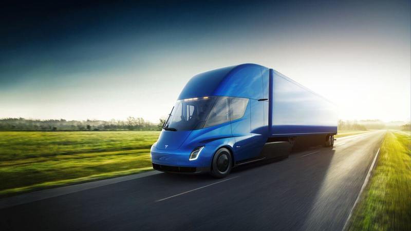 Новая электрофура Tesla Semi