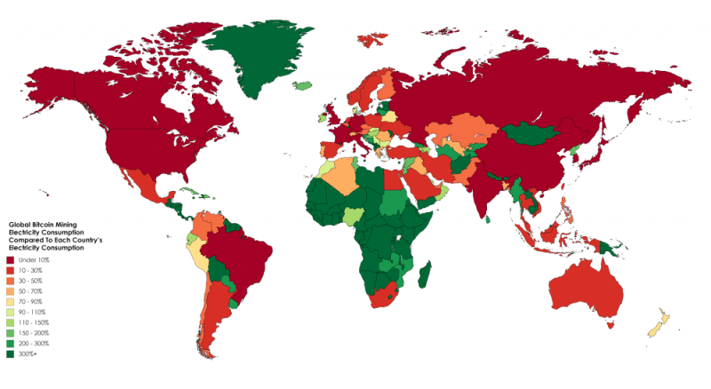 К 2020-му году добытчики криптовалюты станут крупнейшими в мире потребителями электричества