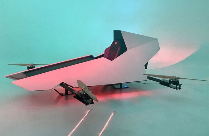 Пилотируемые гонки на летающих машинах Airspeeder Aluda назначила на 2020 год