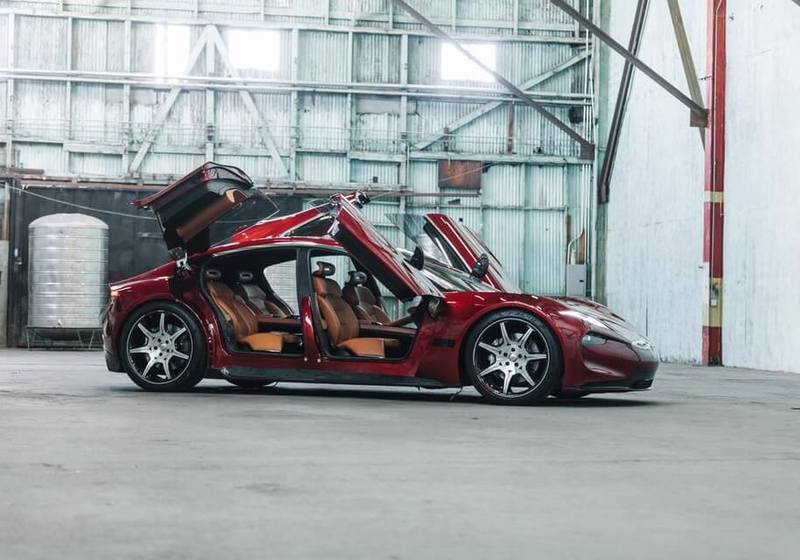 Новый электрокар Fisker получил двери-бабочки