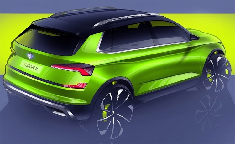 Skoda Vision X: концепт-кроссовер с гибридной силовой установкой