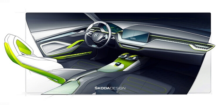 Skoda Vision X: концепт-кроссовер с гибридной силовой установкой