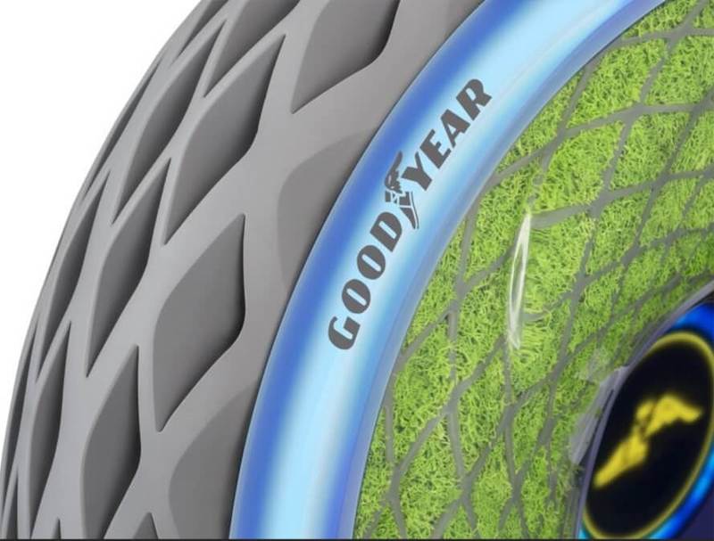 Шины Goodyear очищают воздух во время поездки