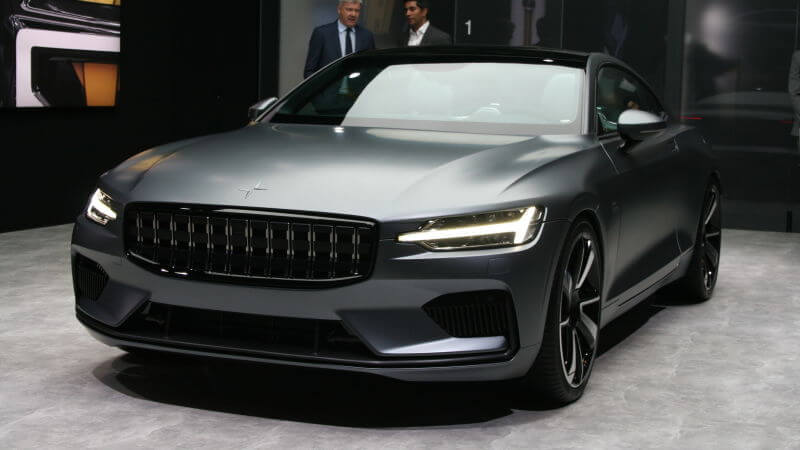 Спортгибрид Polestar 1 впервые показали в движении