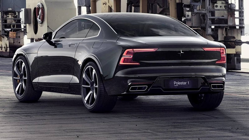 Спортгибрид Polestar 1 впервые показали в движении