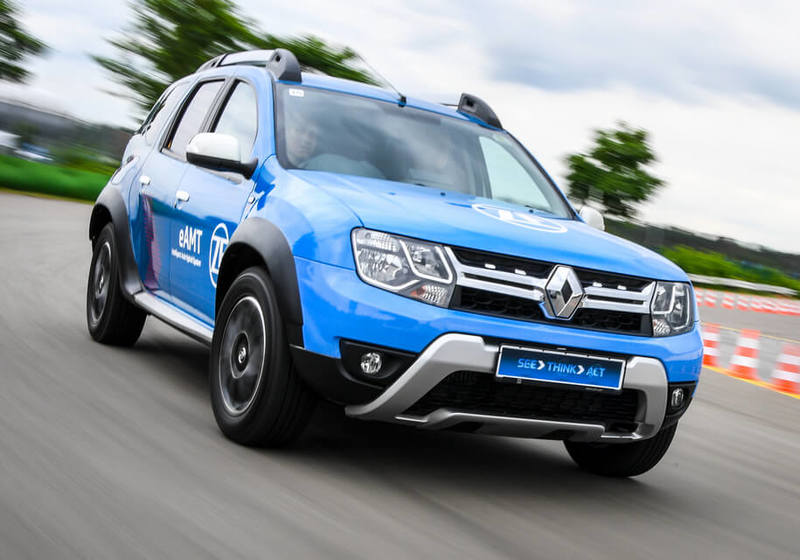 Компания ZF показала гибридный Renault Duster