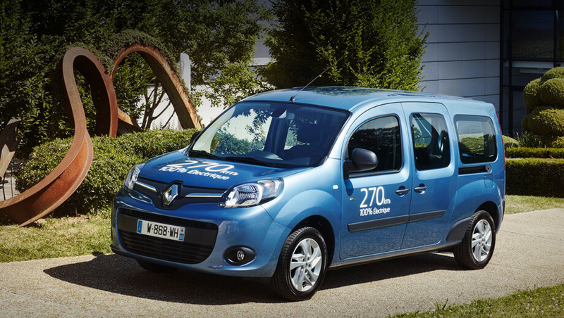 Renault Kangoo Z.E. увеличил запас хода 