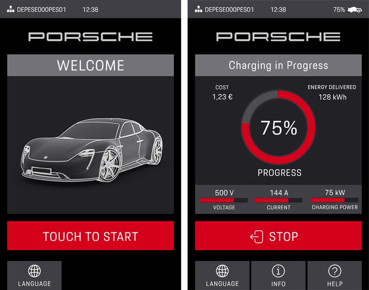 Станции сверхбыстрой зарядки Porsche готовы обслуживать электромобили