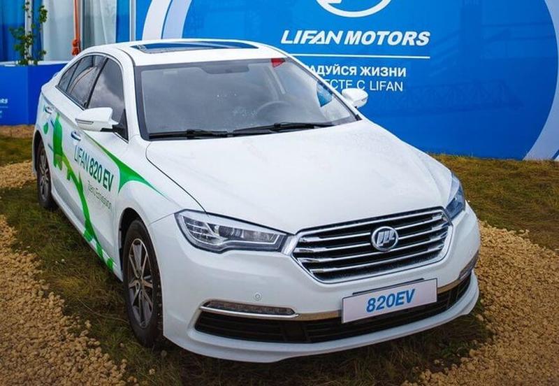 Lifan покажет на ММАС 2018 электромобиль Lifan 820EV