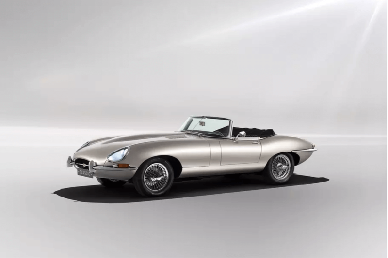 Jaguar запустит в серию электрический E-Type