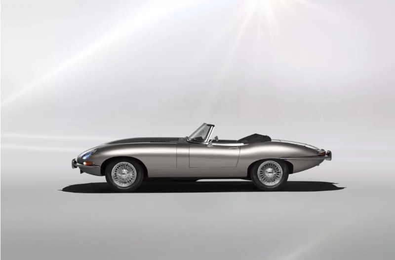 Jaguar запустит в серию электрический E-Type